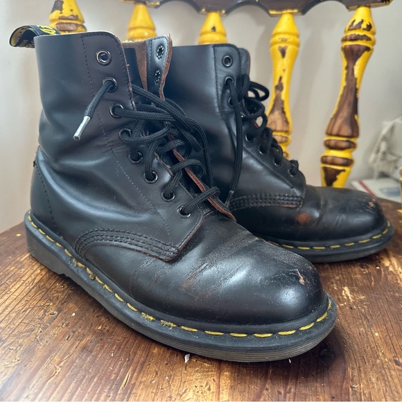 dr. martens • 1460 leather lace up boots black - Picture 2 of 9
